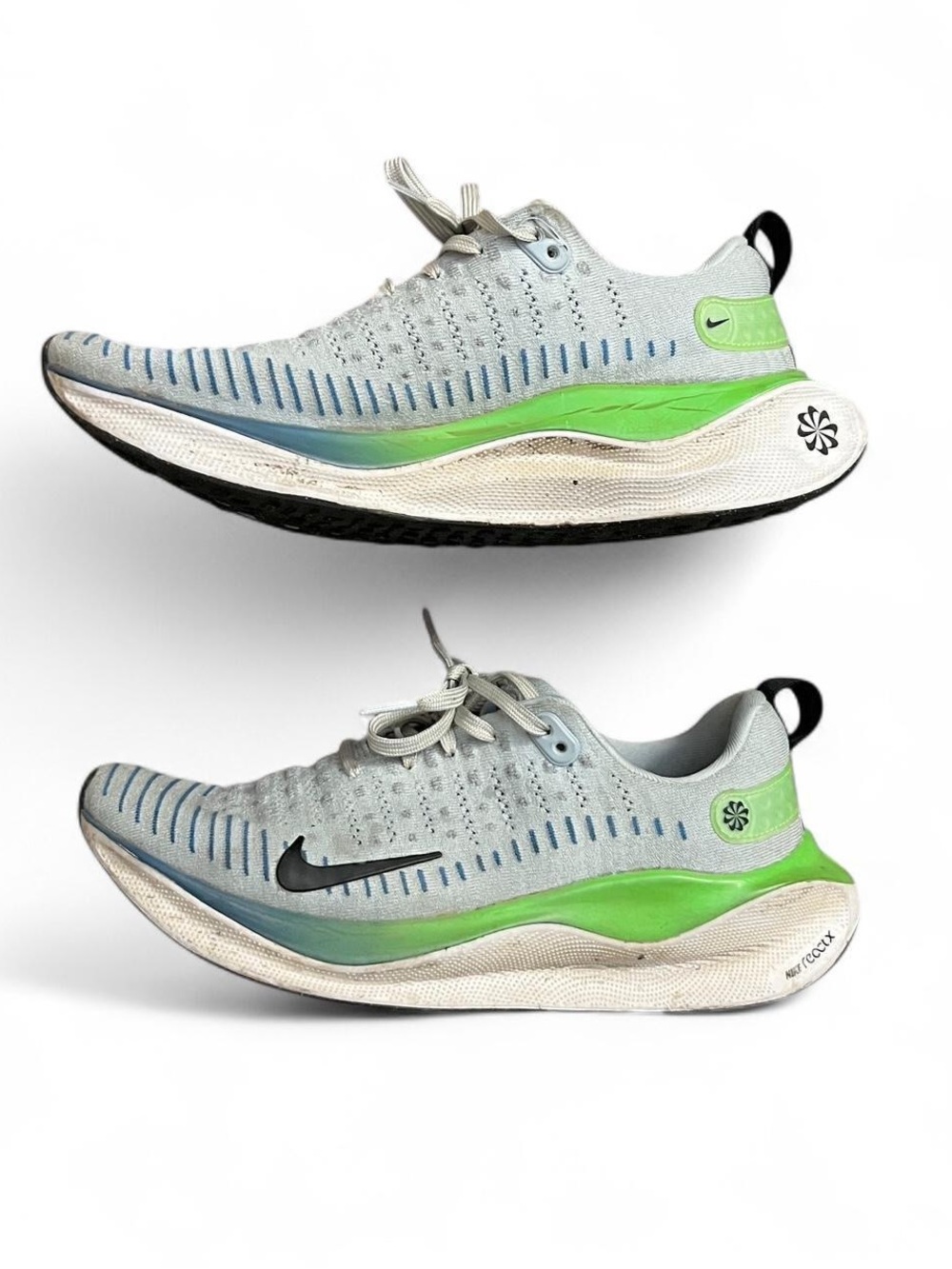 Nike ReactX Infinity Run 4 Light Armory Blue Green | Unisex Running Shoes